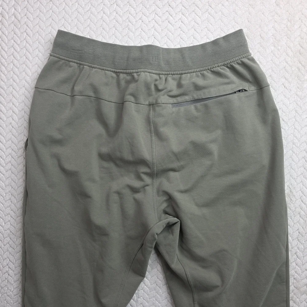 Lululemon City Sweat Jogger Mens Medium Sage Green French Terry Pants LM5943S
